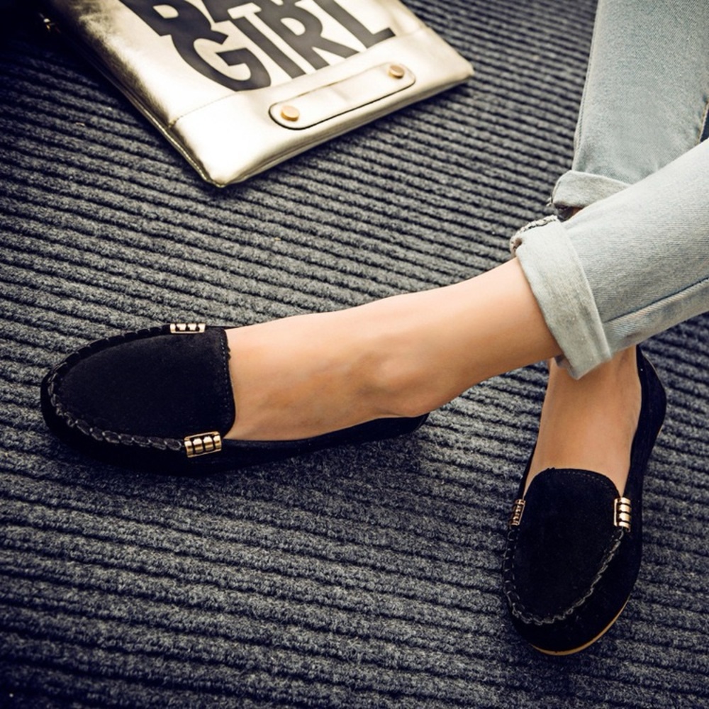 Elegant Black Loafers for Women
